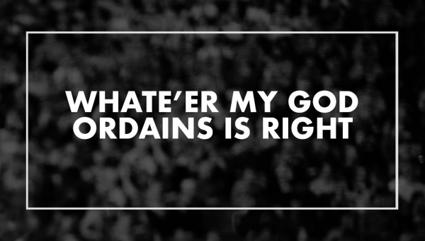 Відгукуйтесь на Боже призначення